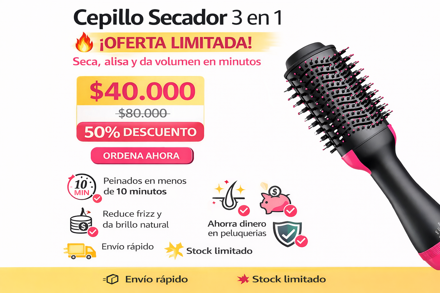 Cepillo Mágico 3 en 1 Pro